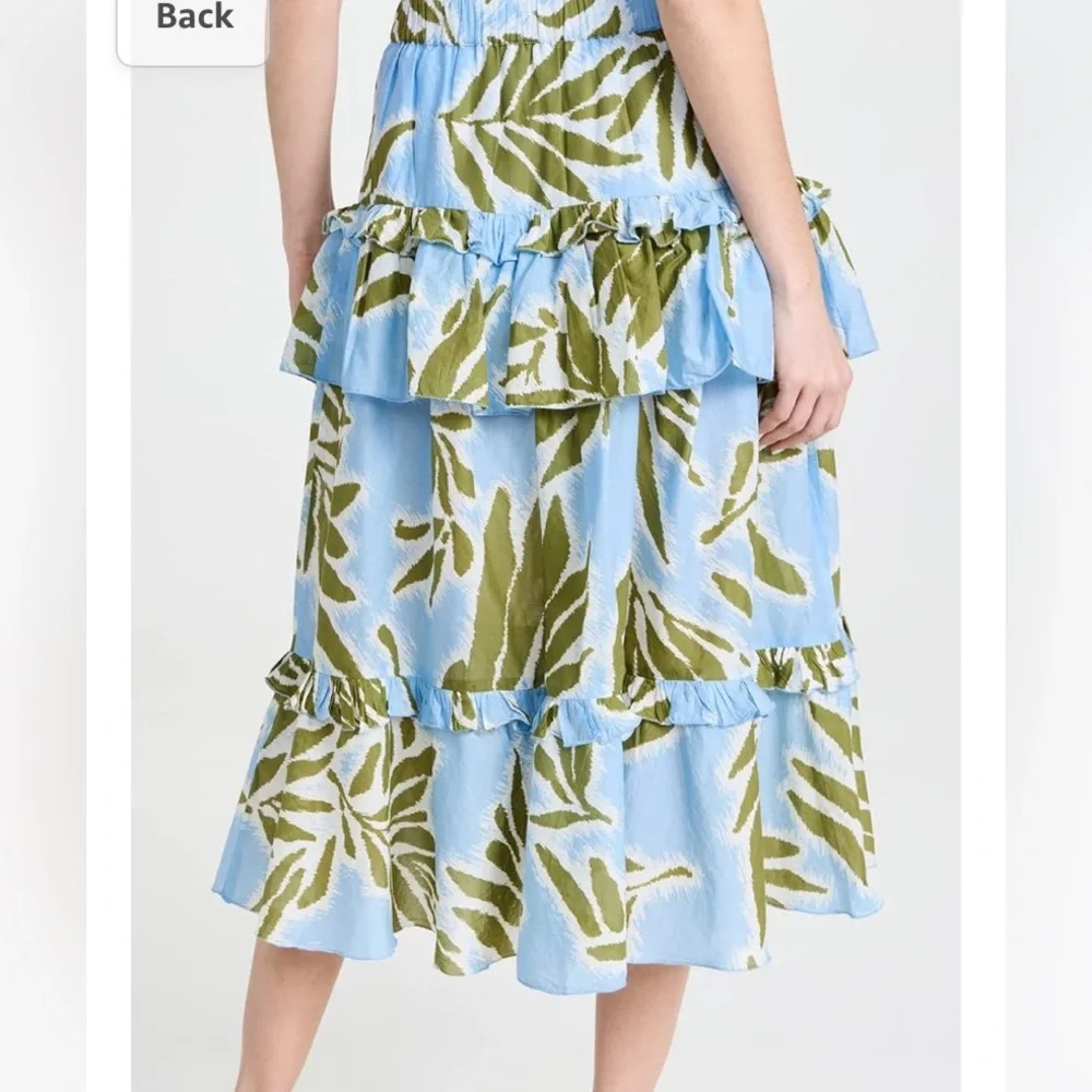 Tanya Taylor‎ Polina Top and Hazelle Skirt Matching Set Tropical Print Size: 1X